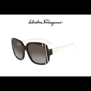 Pre-owned Auth Ferragamo Sunglasses SF672S